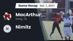 Recap: MacArthur  vs. Nimitz 2021
