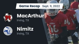 Recap: MacArthur  vs. Nimitz  2022