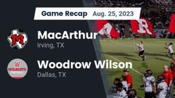 Recap: MacArthur  vs. Woodrow Wilson  2023
