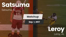 Matchup: Satsuma  vs. Leroy  2017