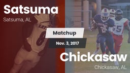 Matchup: Satsuma  vs. Chickasaw  2017