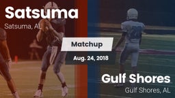 Matchup: Satsuma  vs. Gulf Shores  2018