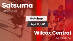 Matchup: Satsuma  vs. Wilcox Central  2018
