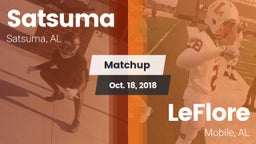 Matchup: Satsuma  vs. LeFlore  2018