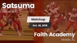 Matchup: Satsuma  vs. Faith Academy  2018