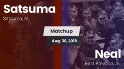 Matchup: Satsuma  vs. Neal  2019