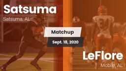 Matchup: Satsuma  vs. LeFlore  2020