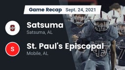 Recap: Satsuma  vs. St. Paul's Episcopal  2021