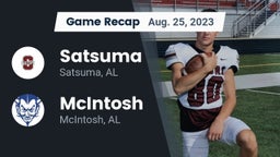 Recap: Satsuma  vs. McIntosh  2023