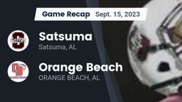 Recap: Satsuma  vs. Orange Beach  2023