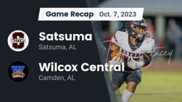 Recap: Satsuma  vs. Wilcox Central  2023