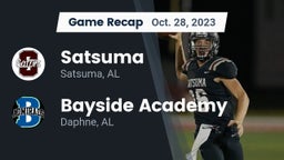 Recap: Satsuma  vs. Bayside Academy  2023