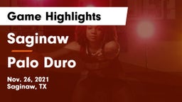 Saginaw  vs Palo Duro  Game Highlights - Nov. 26, 2021