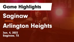 Saginaw  vs Arlington Heights  Game Highlights - Jan. 4, 2022