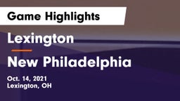 Lexington  vs New Philadelphia  Game Highlights - Oct. 14, 2021