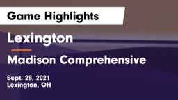 Lexington  vs Madison Comprehensive  Game Highlights - Sept. 28, 2021