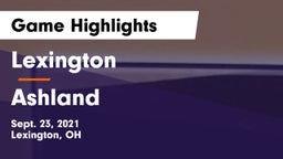 Lexington  vs Ashland  Game Highlights - Sept. 23, 2021