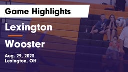 Lexington  vs Wooster Game Highlights - Aug. 29, 2023