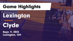Lexington  vs Clyde  Game Highlights - Sept. 9, 2023