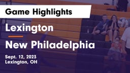 Lexington  vs New Philadelphia  Game Highlights - Sept. 12, 2023
