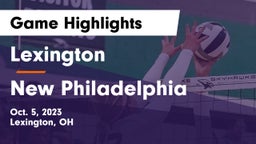 Lexington  vs New Philadelphia  Game Highlights - Oct. 5, 2023
