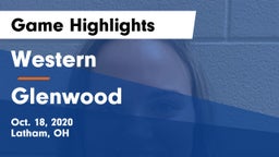 Western  vs Glenwood  Game Highlights - Oct. 18, 2020