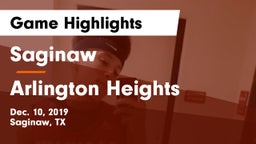 Saginaw  vs Arlington Heights  Game Highlights - Dec. 10, 2019