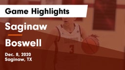 Saginaw  vs Boswell   Game Highlights - Dec. 8, 2020