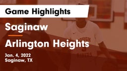 Saginaw  vs Arlington Heights  Game Highlights - Jan. 4, 2022