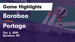 Baraboo  vs Portage  Game Highlights - Oct. 6, 2020