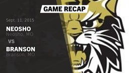 Recap: Neosho  vs. Branson  2015