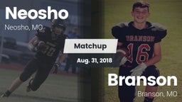 Matchup: Neosho  vs. Branson  2018