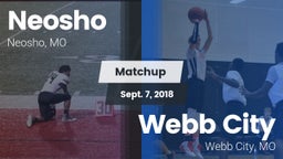 Matchup: Neosho  vs. Webb City  2018