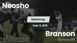 Matchup: Neosho  vs. Branson  2019