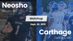 Matchup: Neosho  vs. Carthage  2019