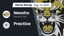 Recap: Neosho  vs. Practice 2020