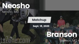 Matchup: Neosho  vs. Branson  2020