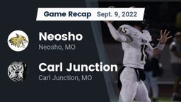 Recap: Neosho  vs. Carl Junction  2022