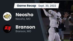 Recap: Neosho  vs. Branson  2022