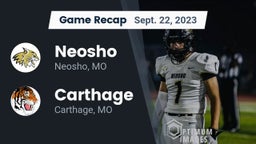 Recap: Neosho  vs. Carthage  2023
