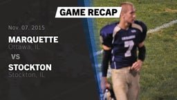 Recap: Marquette  vs. Stockton  2015