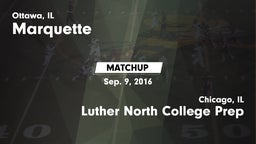 Matchup: Marquette High vs. Luther North College Prep 2016