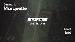 Matchup: Marquette High vs. Erie  2016