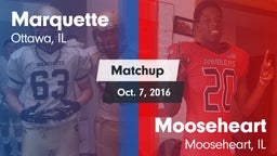 Matchup: Marquette High vs. Mooseheart  2016