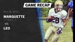 Recap: Marquette  vs. leo 2013