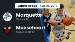 Recap: Marquette  vs. Mooseheart  2017