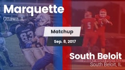 Matchup: Marquette High vs. South Beloit  2017