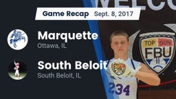 Recap: Marquette  vs. South Beloit  2017