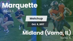 Matchup: Marquette High vs. Midland  (Varna, IL) 2017