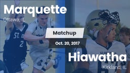 Matchup: Marquette High vs. Hiawatha  2017